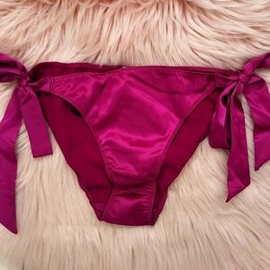 Brand New Victoria's Secret SATIN NAUGHTY CHEEKY PANTY-S